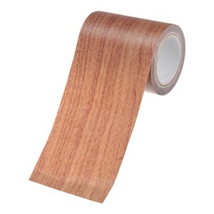 Unique Bargains Self Adhesive Realistic Wood Grain Durable Multi Use Masking Tape 1 Pc - 1 of 4