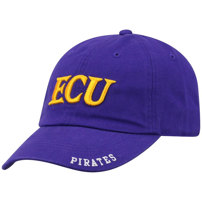 NCAA East Carolina Pirates Unstructured Washed Cotton Hat, 1 of 5