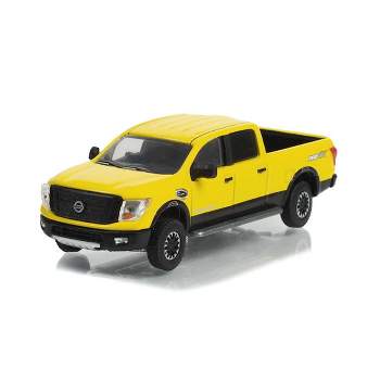 Greenlight Collectibles 1/64 2018 Nissan Titan XD Pro-4X, Solar Flare Yellow, All-Terrain Series 14, 35250-E