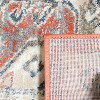 Rustic Medallion Polypropylene Blue Indoor Runner Rug by Blue Nile Mills - 4 of 4