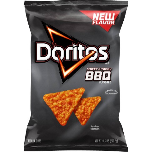 Doritos® Sweet and Tangy BBQ Flavored Tortilla Chips, 9.25 oz