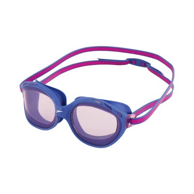 Speedo Adult Sunny Sight Goggles - Cobalt/Vermillion