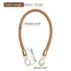 Unique Bargains PU Braided Soft Waterproof Women's Handbag Leather Purse Strap - 2 of 4