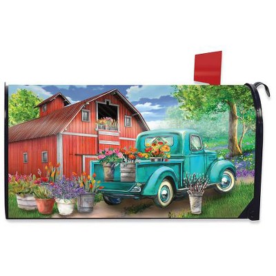 Farm In Spring Magnetic Mailbox Cover Standard Briarwood Lane