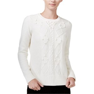 maison Jules Womens Popcorn Knit Sweater - 1 of 1