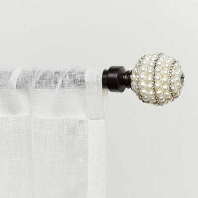 Adjustable Diana Curtain Rod and Finial Set - Exclusive Home