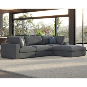 AMERLIFE Modular Sectional Sofa, Down Filled Couch for Living Room - 1 of 4