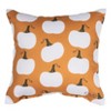 Manual Woodworks and Weavers Trick or Treat Fall Pillow – 9x9 Pumpkin Spice Accent for Halloween Décor - 2 of 3