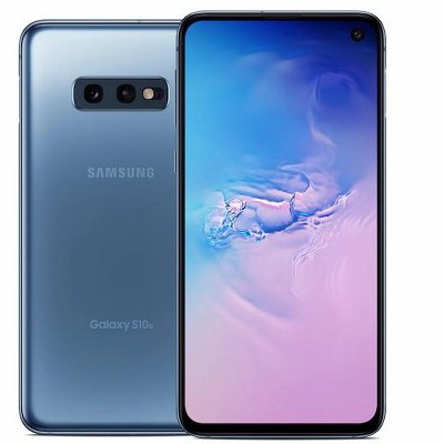 Samsung Galaxy S10e 128GB ROM 6GB RAM G970 GSM Unlocked Smartphone  - Manufacturer Refurbished  - Prism Blue