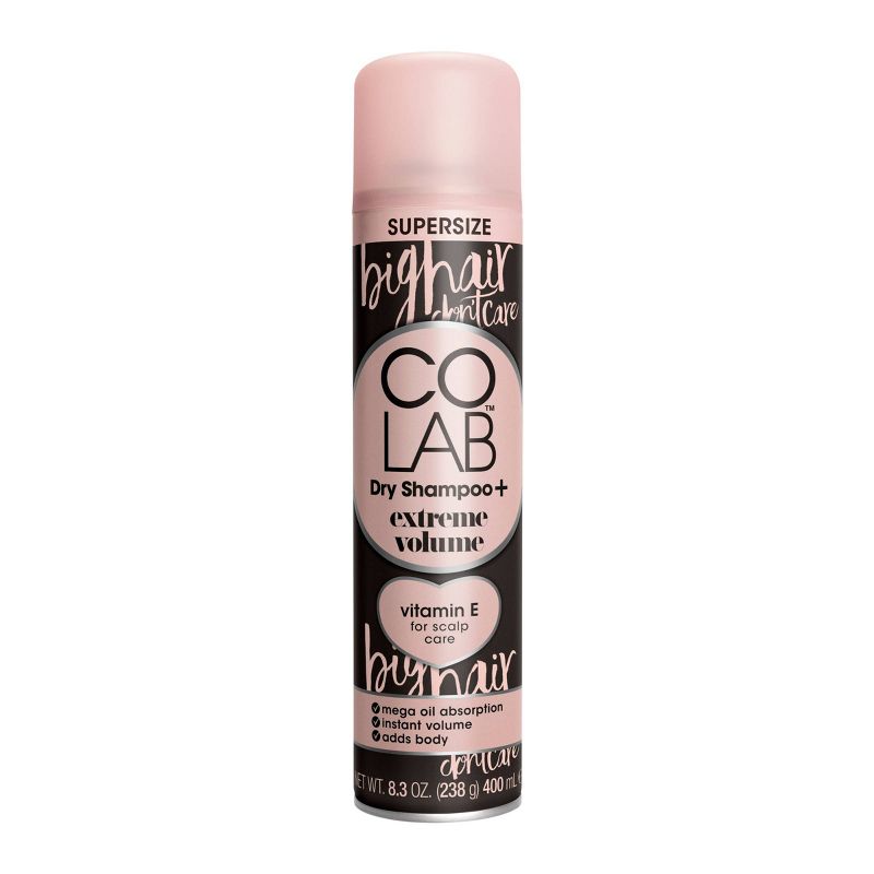 COLAB Extreme Volume Supersize Dry Shampoo - Bergamot and Rose Scented - 8.3oz, 1 of 8