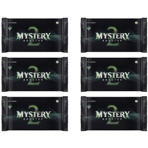 Magic: The Gathering 6 Packs MTG Draft Booster Pack Lot MTG Mystery Booster 2 - 1 of 2
