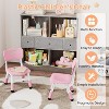 Kids Chair Set of 2 with Height Adjustable Chair, Plastic Toddler Chairs for Children Boys Girls, Kids Hammock Chair, Booster Chairs for Toddlers - 3 of 4