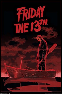 Trends International Friday The 13th - Boat Framed Wall Poster Prints