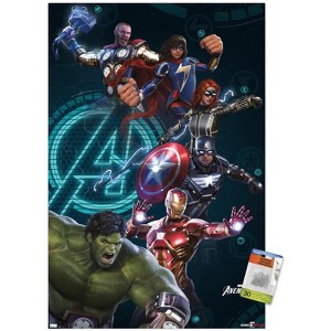 Trends International Marvel's Avengers - Group Unframed Wall Poster Prints - 1 of 4