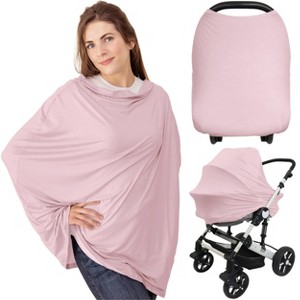 KeaBabies Car Seat Cover for Babies, Multi-Use Nursing Cover, Infant Carseat Cover, Breastfeeding Cover, Stroller Cover - 1 of 4