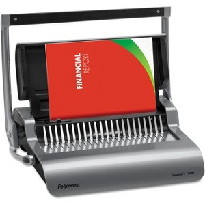 Fellowes Binding Machine Quasar+ Comb Binding (5227201), 5.1" x 18.1" x 15.4" - 1 of 4
