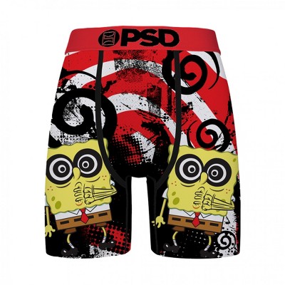 Mens Spongebob SquarePants I'm Over It PSD Boxer Briefs