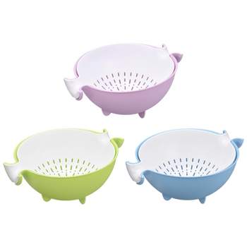 Oxo Softworks Colander With Green Handles : Target
