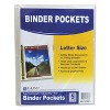 C-Line Poly Binder Pockets 11 1/2 x 9 1/4 Clear 5/Pack 57537 - 4 of 4