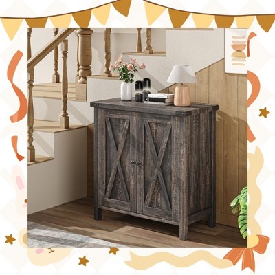 Garvee Charming Farmhouse Buffet Cabinet – Versatile Storage Sideboard for Living Room, Dining Room, and Entryway