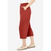 Woman Within Plus Size Petite 7-Day Knit Capri - 4 of 4