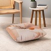 Iveta Abolina Delicious Terra Curves V Square Floor Pillow - Deny Designs - 4 of 4