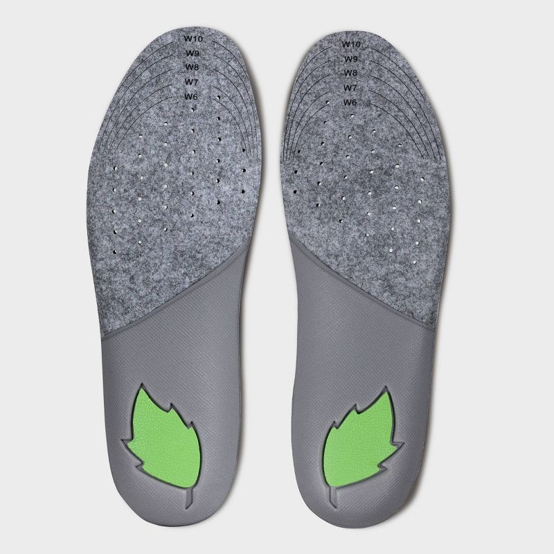 Fab Feet Women&#8217;s by Foot Petals Insoles Cushions - Gray, 4 of 9