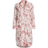 Lands' End Women's Flannel Long Sleeve Sleepshirt Nightgown - 3 of 4