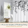 LunaLulinlk Shower Curtain with Hooks – Heavy-Duty Mold/Mildew-Resistant - 2 of 4