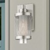 Livex Lighting Nottingham 1 - Light Wall Light in  Brushed Nickel - 3 of 4