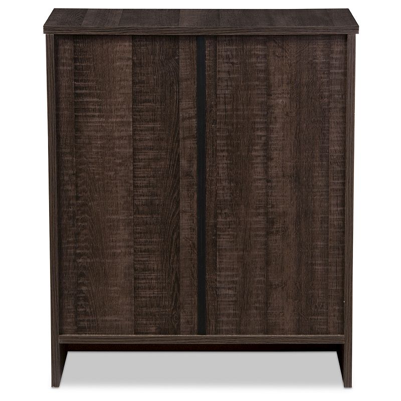 Deacon Modern and Contemporary Wood 3 Drawer Storage Chest Espresso Brown - Baxton Studio, 5 of 8