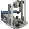 DW Colorboard Machined Chain Drive Single Bass Drum Pedal with Blue Footboard - 3 of 4