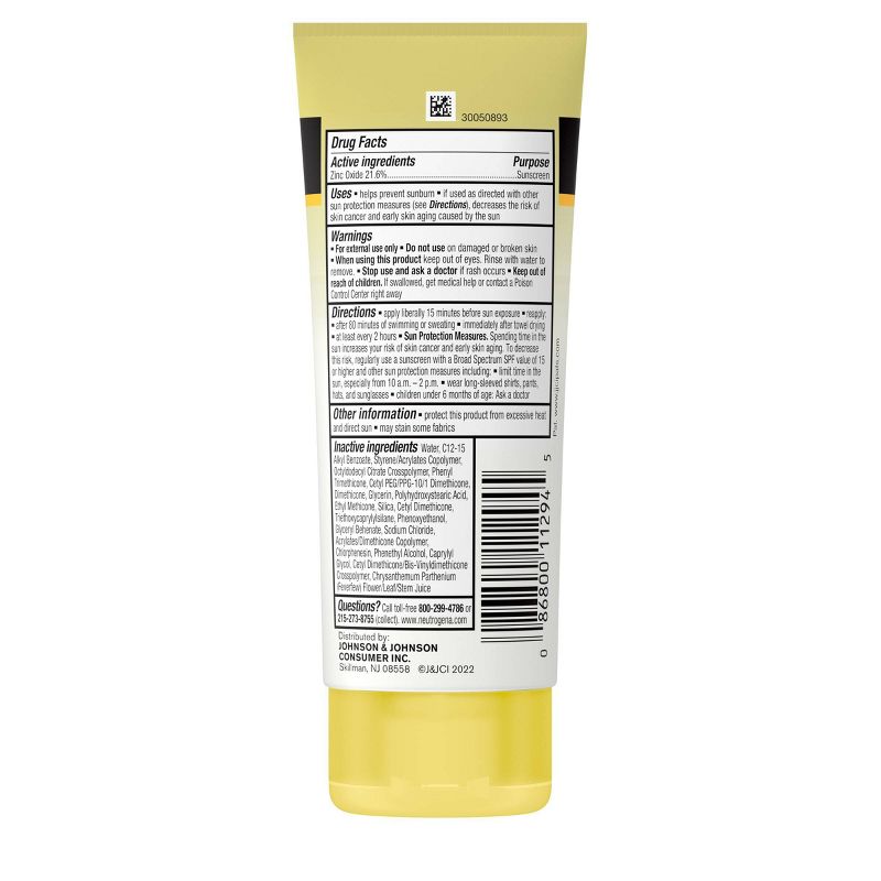 Neutrogena Sheer Zinc Kids Sunscreen Lotion - SPF 50 - 3 fl oz, 3 of 10