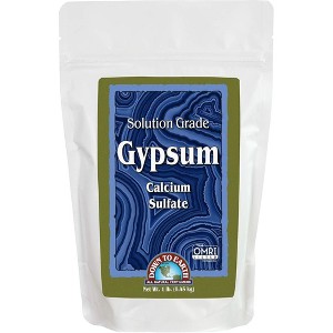 Down to Earth Gypsum Calcium Sulfate Dihydrate Solution Grade Fertilizer, 1 lb - 1 of 2