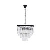 Elegant Lighting Sydney 13 - Light Chandelier in  Matte Black - 2 of 3