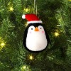 Christmas Felted Wool Penguin Ornament with Santa Hat - Wondershop™ - 2 of 3