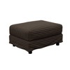 XINGHANZHENXUAN Plush Corduroy Ottoman, Multi-Functional Footstool for Living Room & Office - 2 of 4