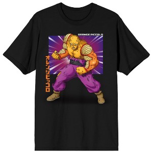 Dragon Ball Super The Movie Super Hero Orange Piccolo Crew Neck Short Sleeve Men's Black T-shirt - 1 of 3