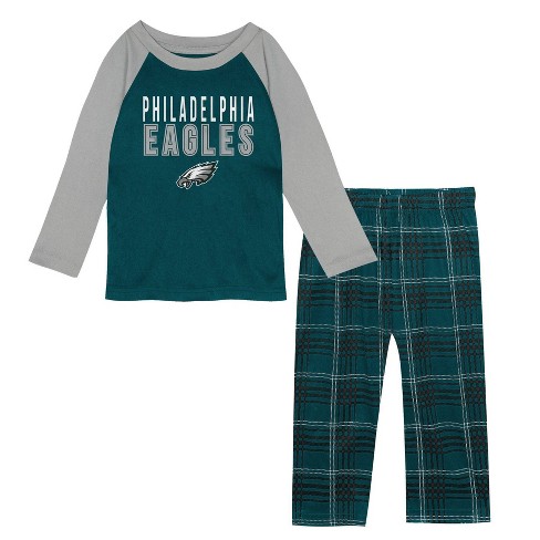 Nfl Philadelphia Eagles Youth Pajama Set - L : Target