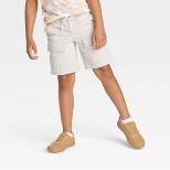 Boys' Ripstop Pull-On 'At The Knee' Cargo Shorts - Cat & Jack™