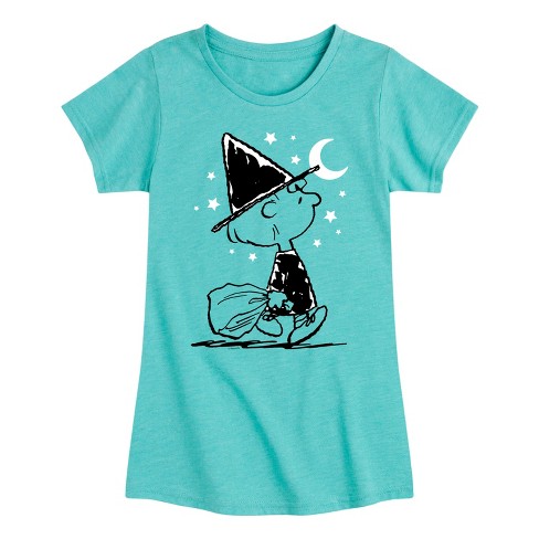 Girls' - Peanuts -  Fitted Short Sleeve Graphic T-Shirt - image 1 of 4