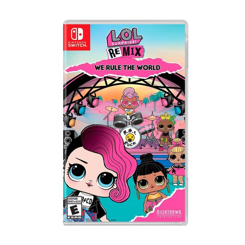 L.O.L. Surprise! Remix: We Rule the World - Nintendo Switch: Adventure Game, E for Everyone, Single Player, 1 of 7