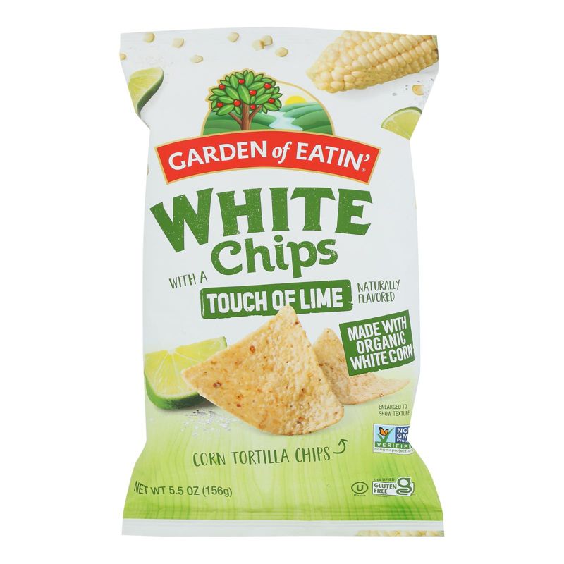 Garden Of Eatin' White Corn Tortilla Chips With A Touch Of Lime - Case of 12/5.5 oz, 2 of 7