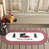 Braided Christmas Poster BRP111 Machine Washable Hand Woven Indoor Rugs - Safavieh - 3 of 3