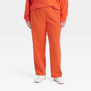 Time and Tru Women's Pants Size XL/XG 16-18 Color Orange: A Pop of Color  for You