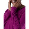Fruit of the Loom Women's and Women's Plus Long Sleeve Pajama Set - 3 of 4