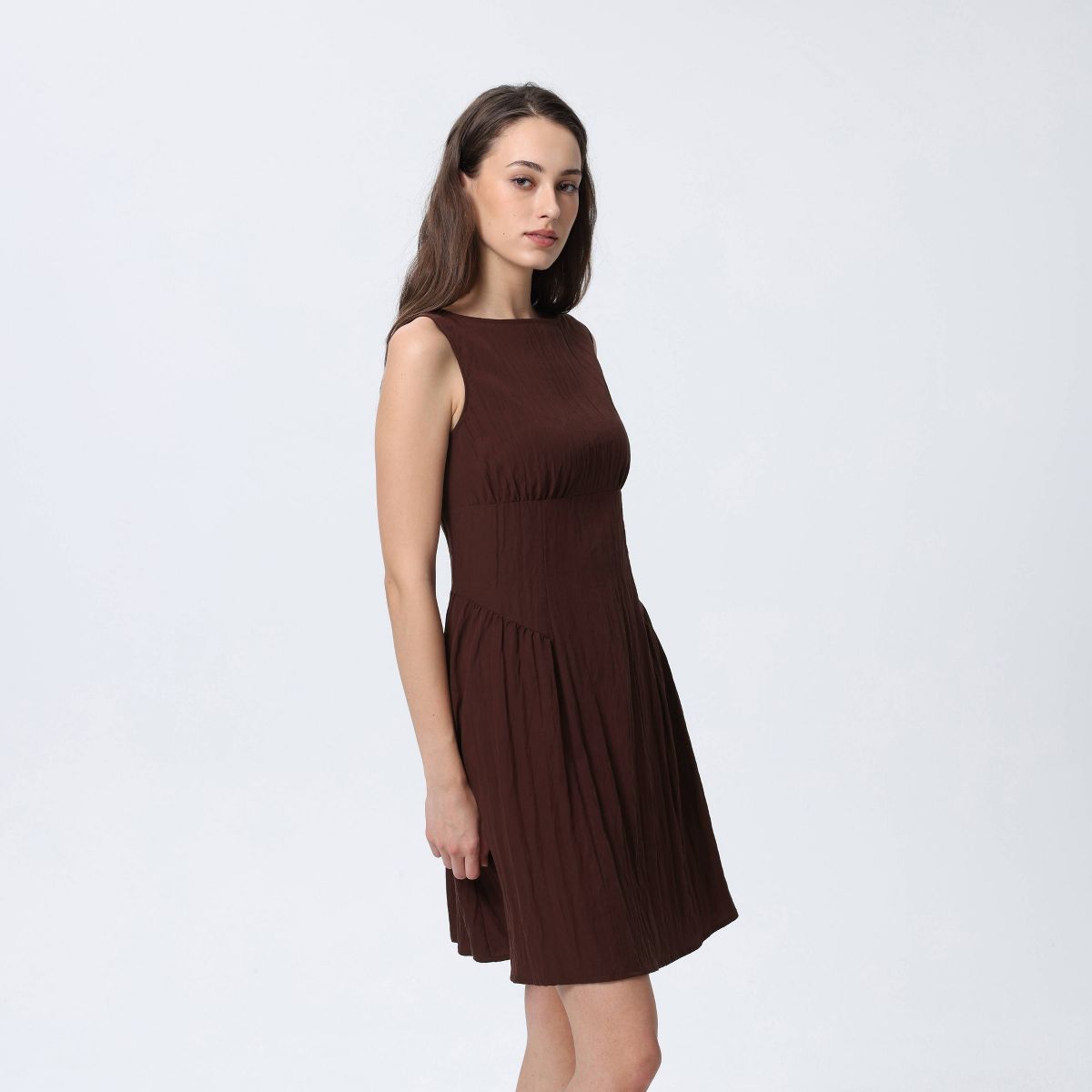 Women's Cinch Waist Mini Dress - A New Day™ - thumbnail 5