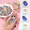 Unique Bargains Button Charms Jewelry Making Craft Acrylic Rhinestones 30 Pcs - 3 of 4
