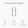 Gilded 1/4 Carat Total Weight Lab-Grown Diamond Fashion Hoop Earrings for Women in 925 Sterling Silver and 14KT Gold Plated Sterling Silver - 2 of 4