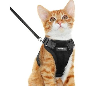 rabbitgoo Vest Harness for Walking Escape-Proof, Reflective Adjustable Cat Winter Apparel for Cold Weather Outdoor, S (Chest: 18" - 20") - 1 of 1